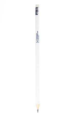 Ołówek biały logo